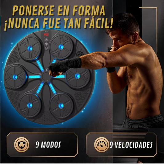 BoxVibe Elite™ - Máquina de Boxeo Musical